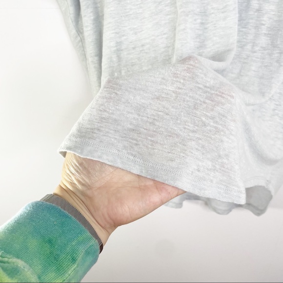 JOIE Maddie Slub Linen T-Shirt - Size Medium - Picture 11 of 11